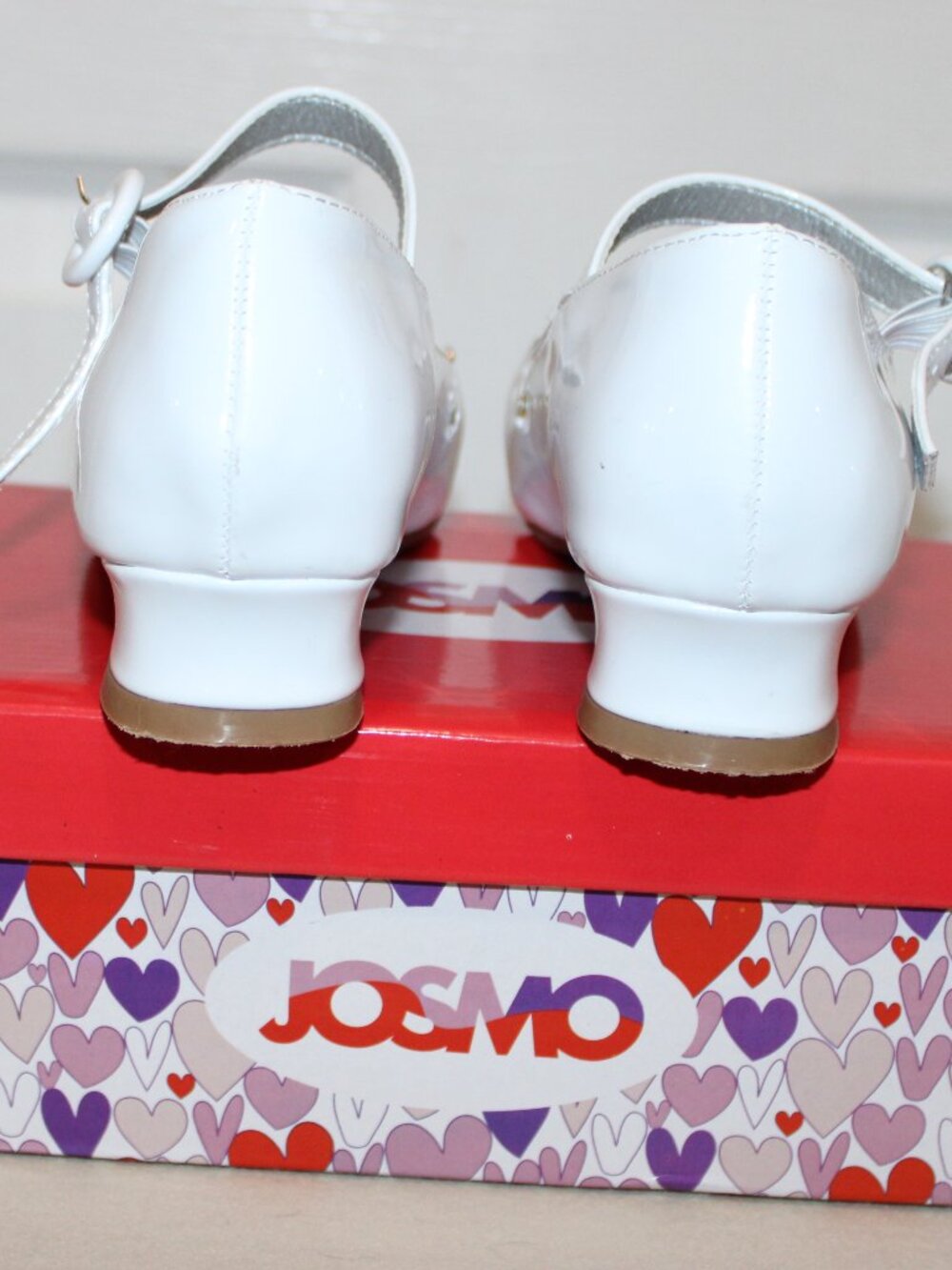 Little Girls Low Heel Dress Shoes - Size 1 - Picture 3 of 7